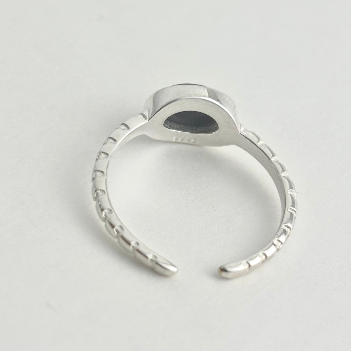 S925 Sterling Silver Onyx New Chinese Style