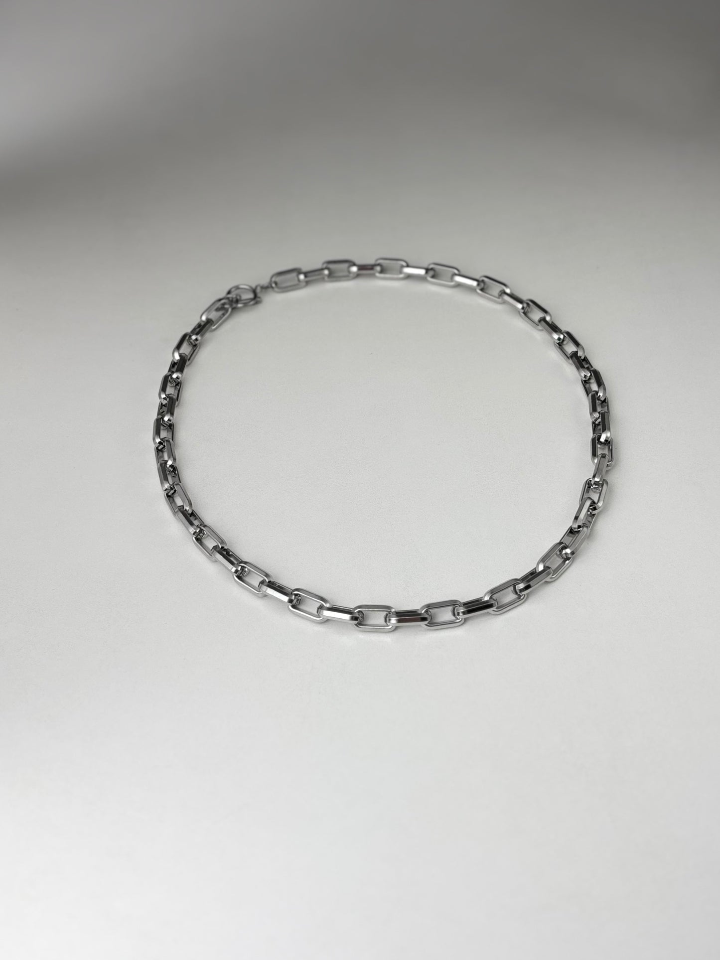 OT Clasp Titanium Necklace 55cm