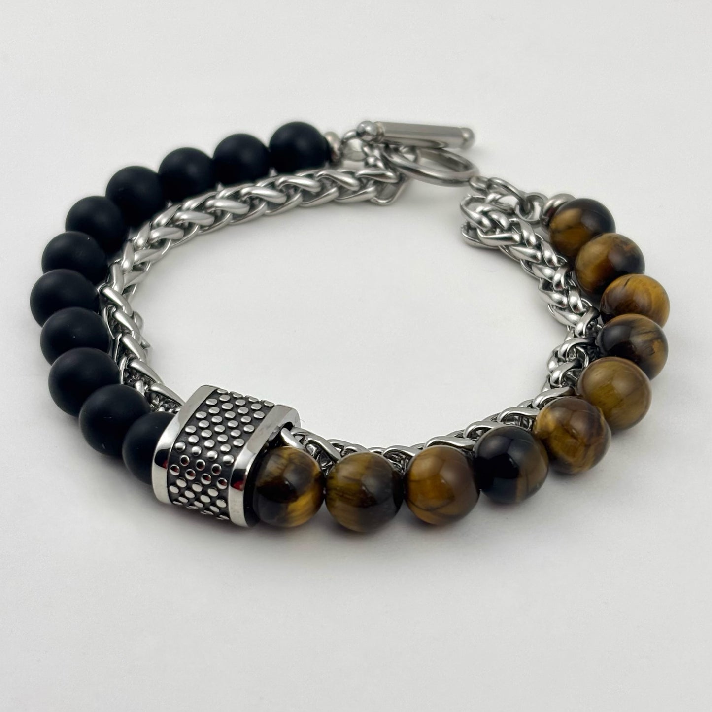 Tiger Eye Beaded Bracelet