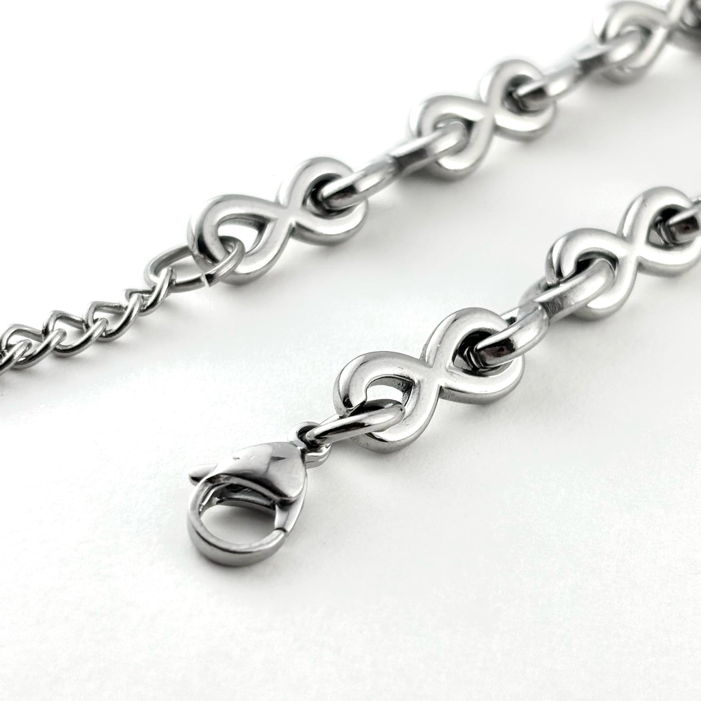 Infinite Loop Titanium Bracelet