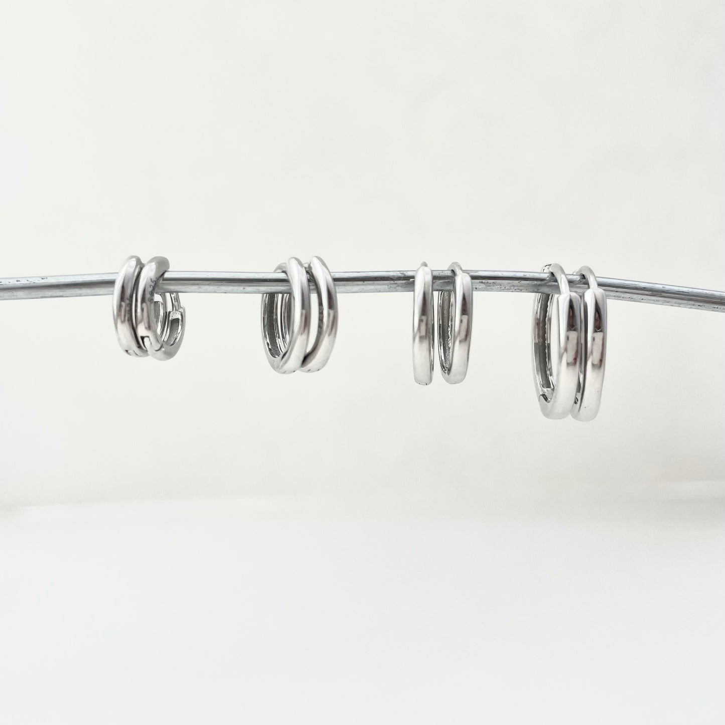 S925 Sterling Silver Classic Earrings Hoop