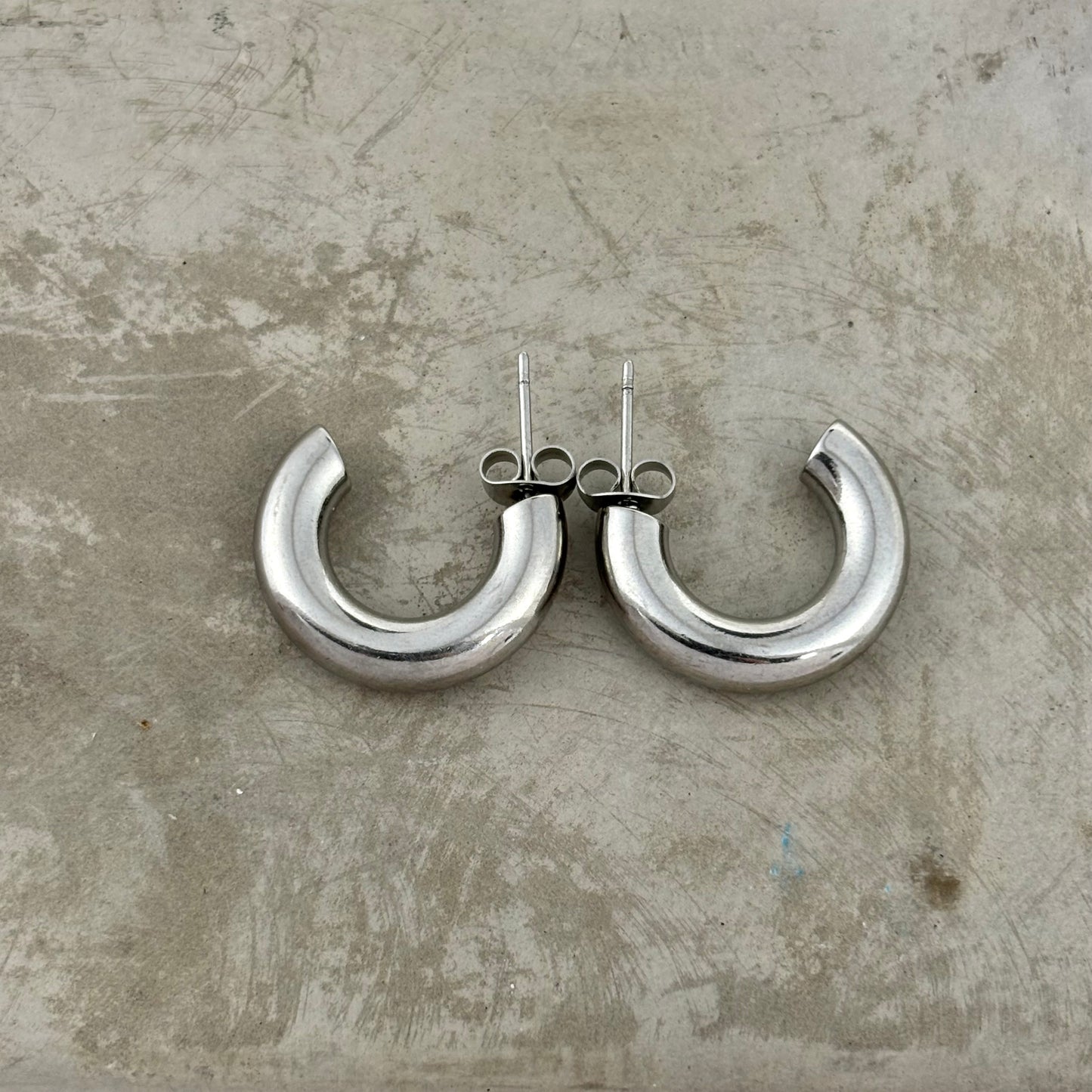 Small Circle Earrings