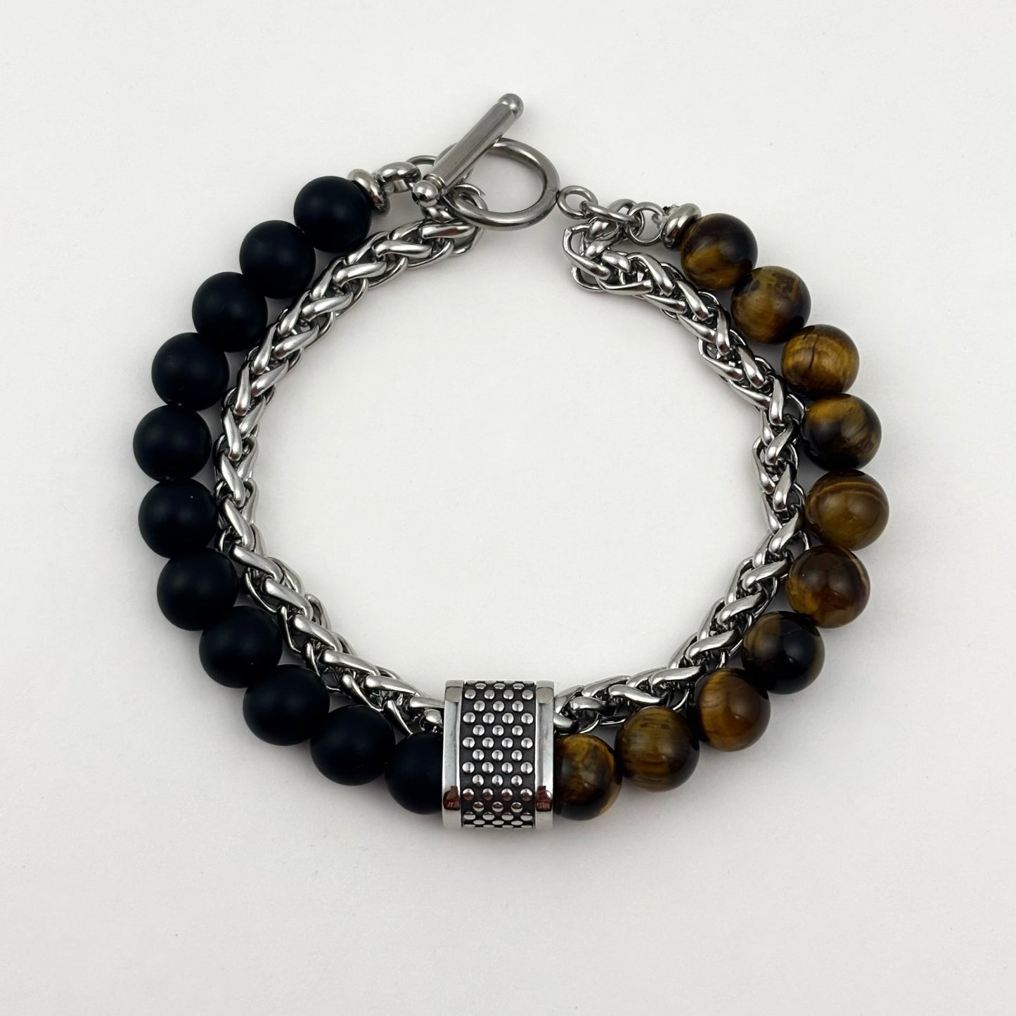 Tiger Eye Beaded Bracelet