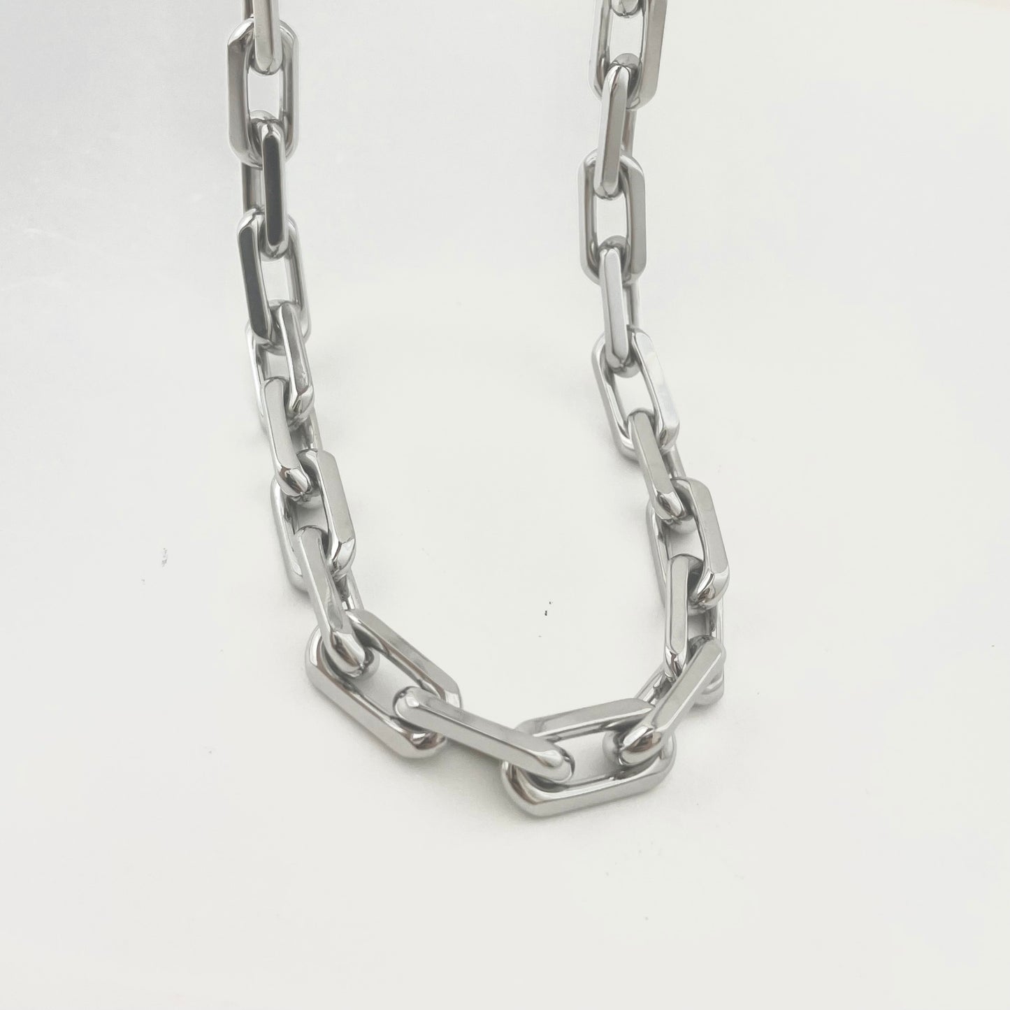 Cross Buckle Bar Titanium Necklace