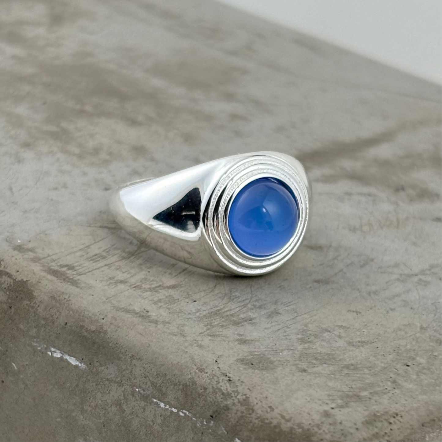 S925 Sterling Silver Sapphire Ring