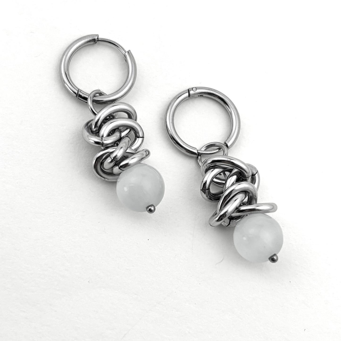 Titanium Cat's Eye Earrings