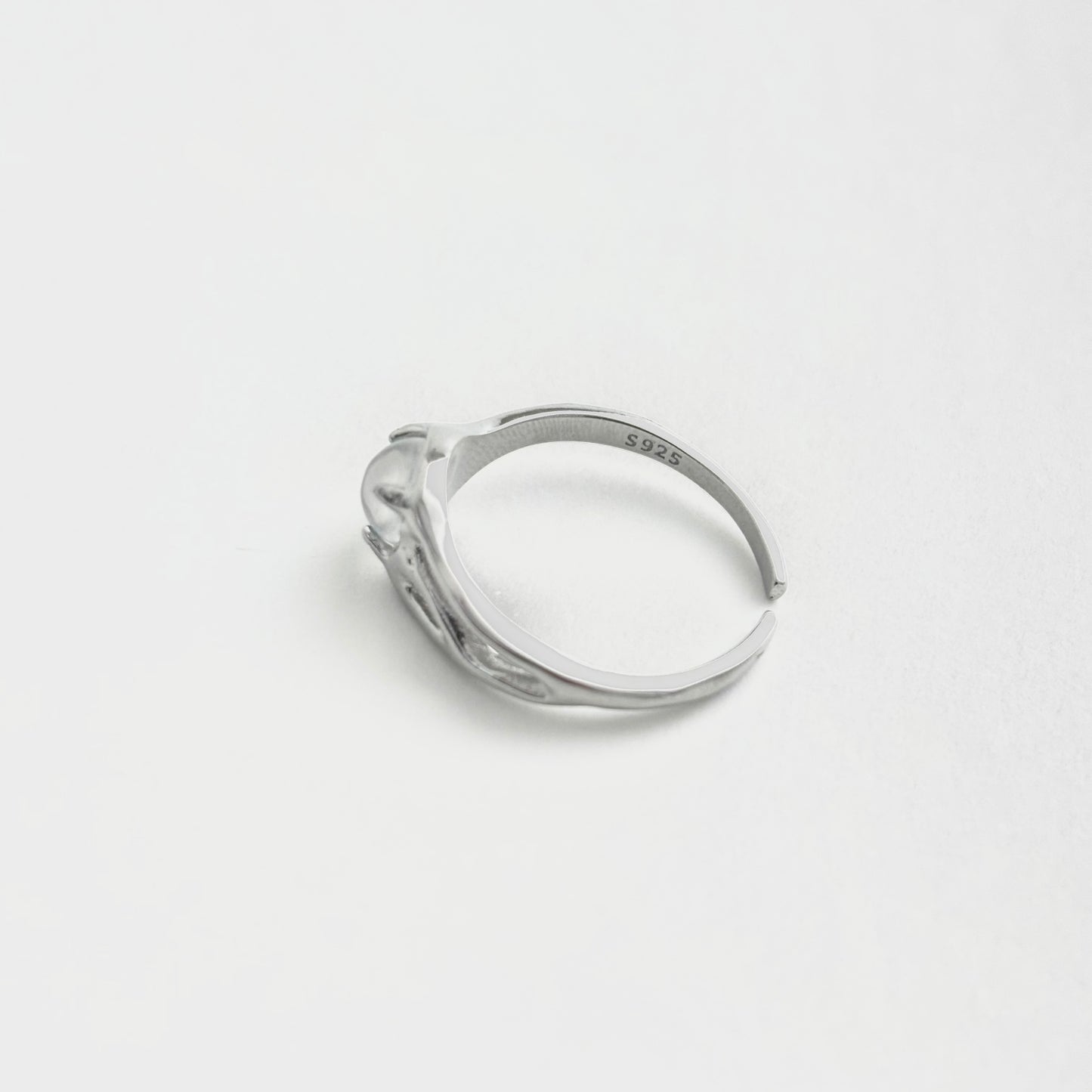 S925 Sterling Silver Moonstone Fantasy Design Ring