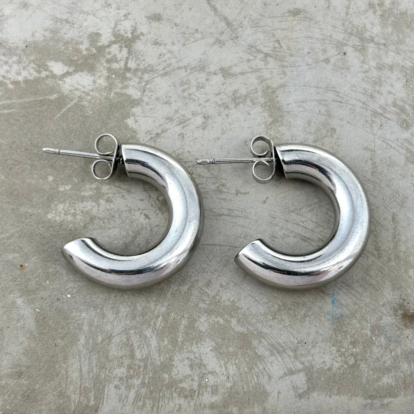 Small Circle Earrings