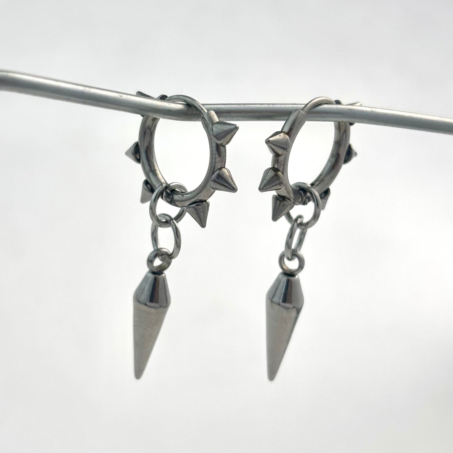 Tapered Earring Hoop Earrings