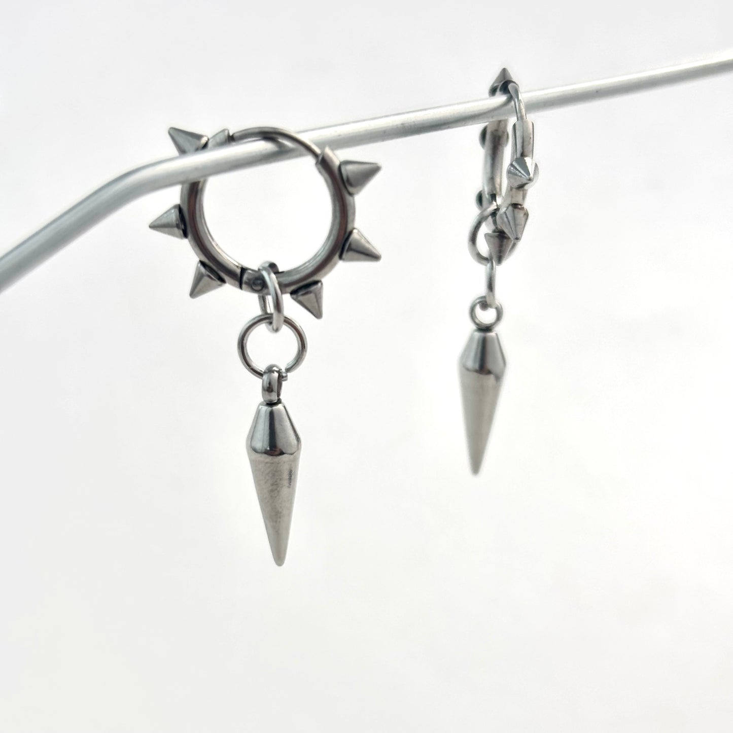 Tapered Earring Hoop Earrings