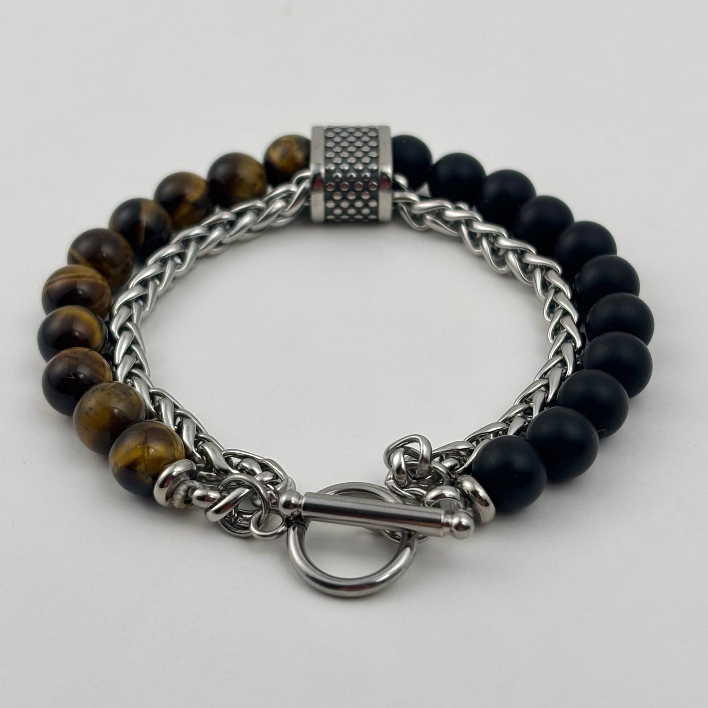 Tiger Eye Beaded Bracelet