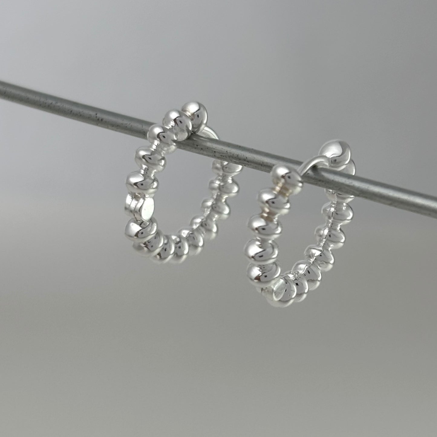 S925 Sterling Silver Design Basics Abacus Earrings