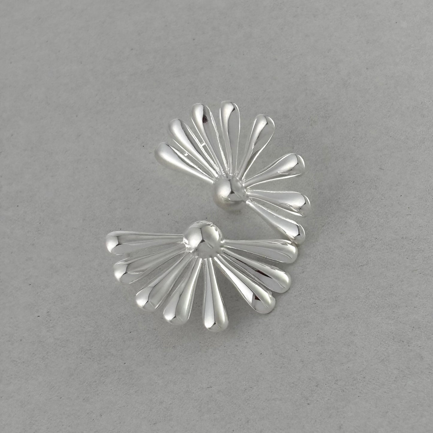 S925 Sterling Silver Premium Flower Earrings