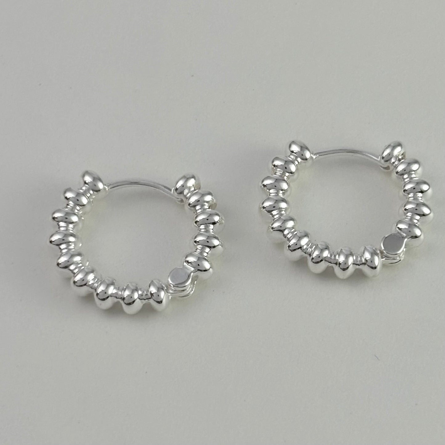 S925 Sterling Silver Design Basics Abacus Earrings