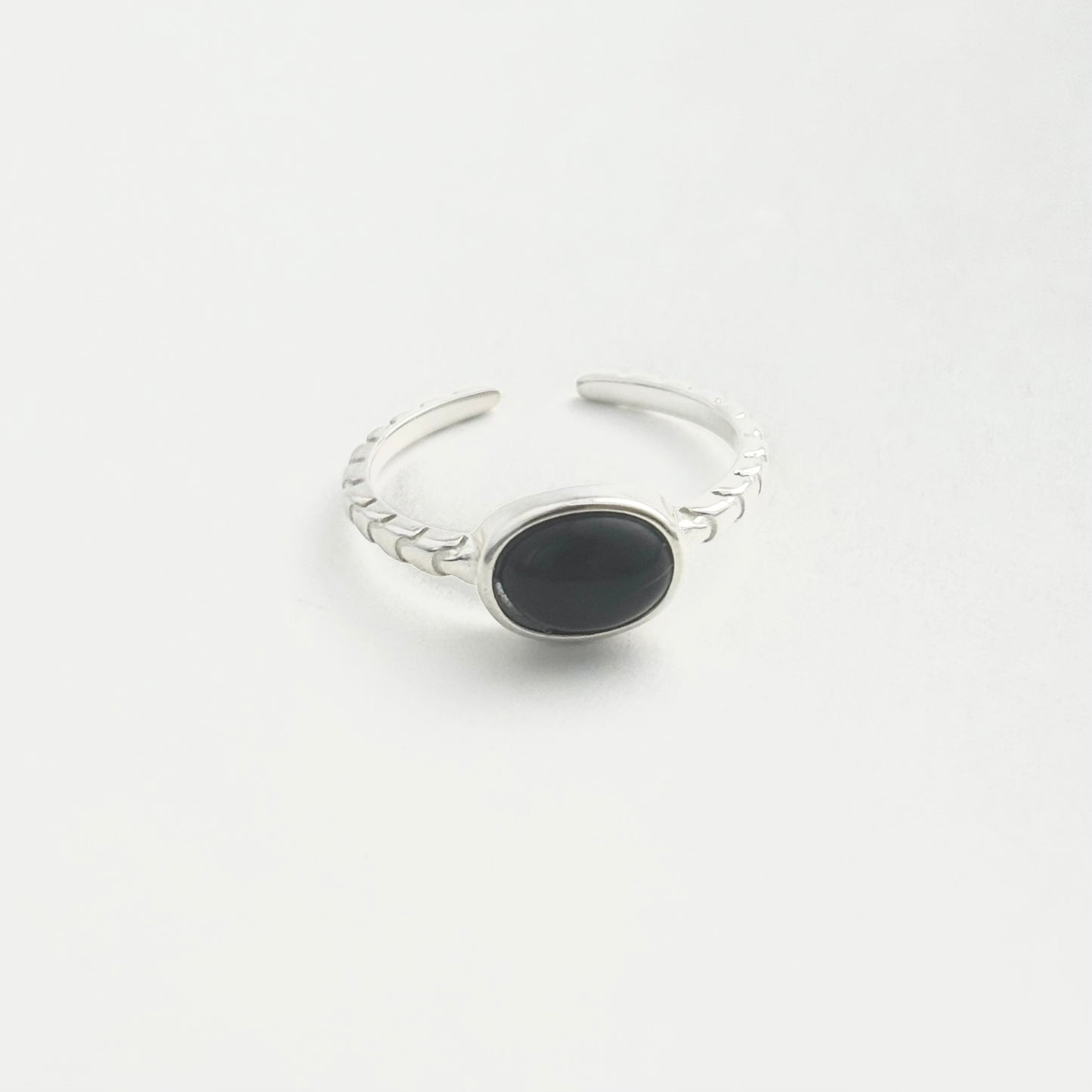 S925 Sterling Silver Onyx New Chinese Style