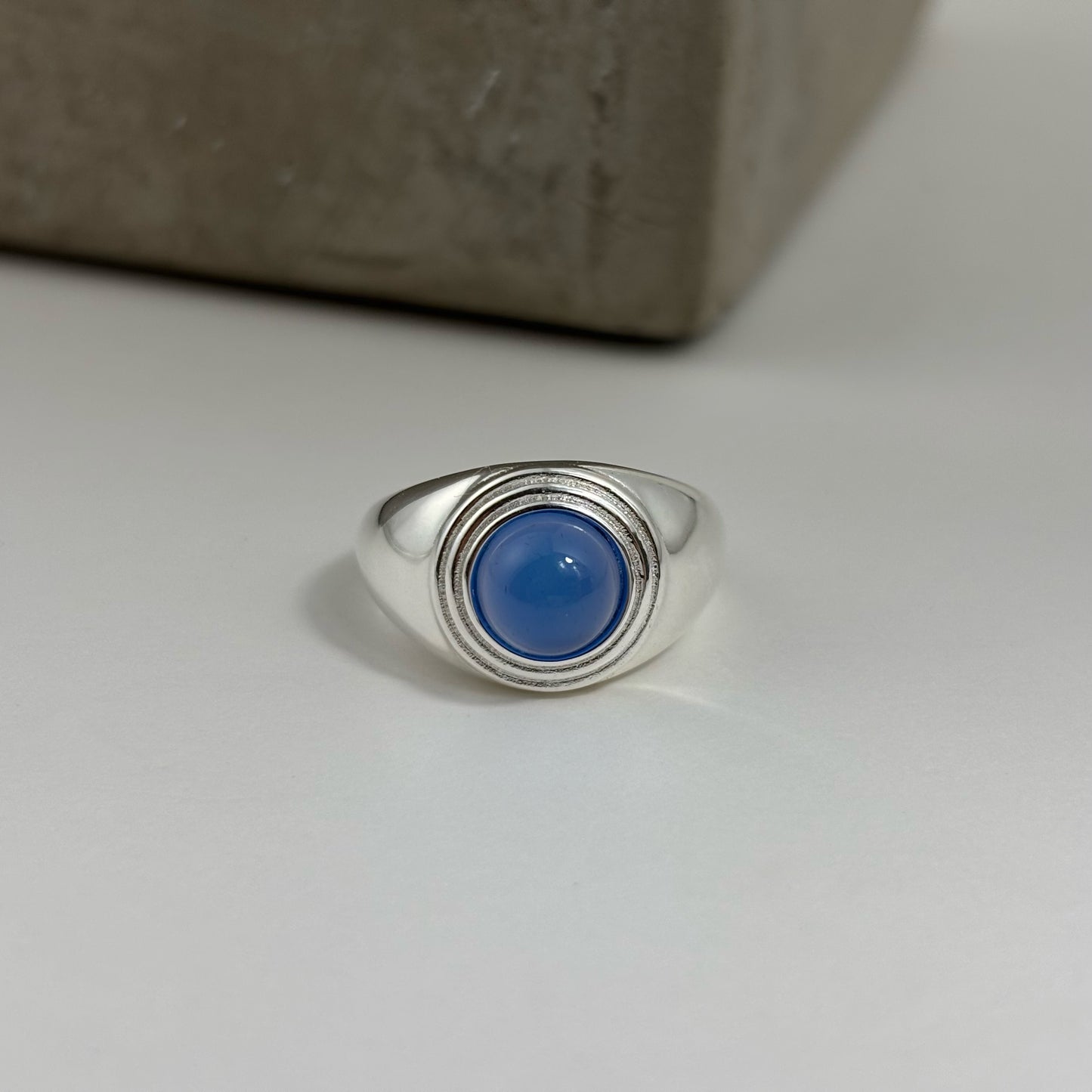 S925 Sterling Silver Sapphire Ring