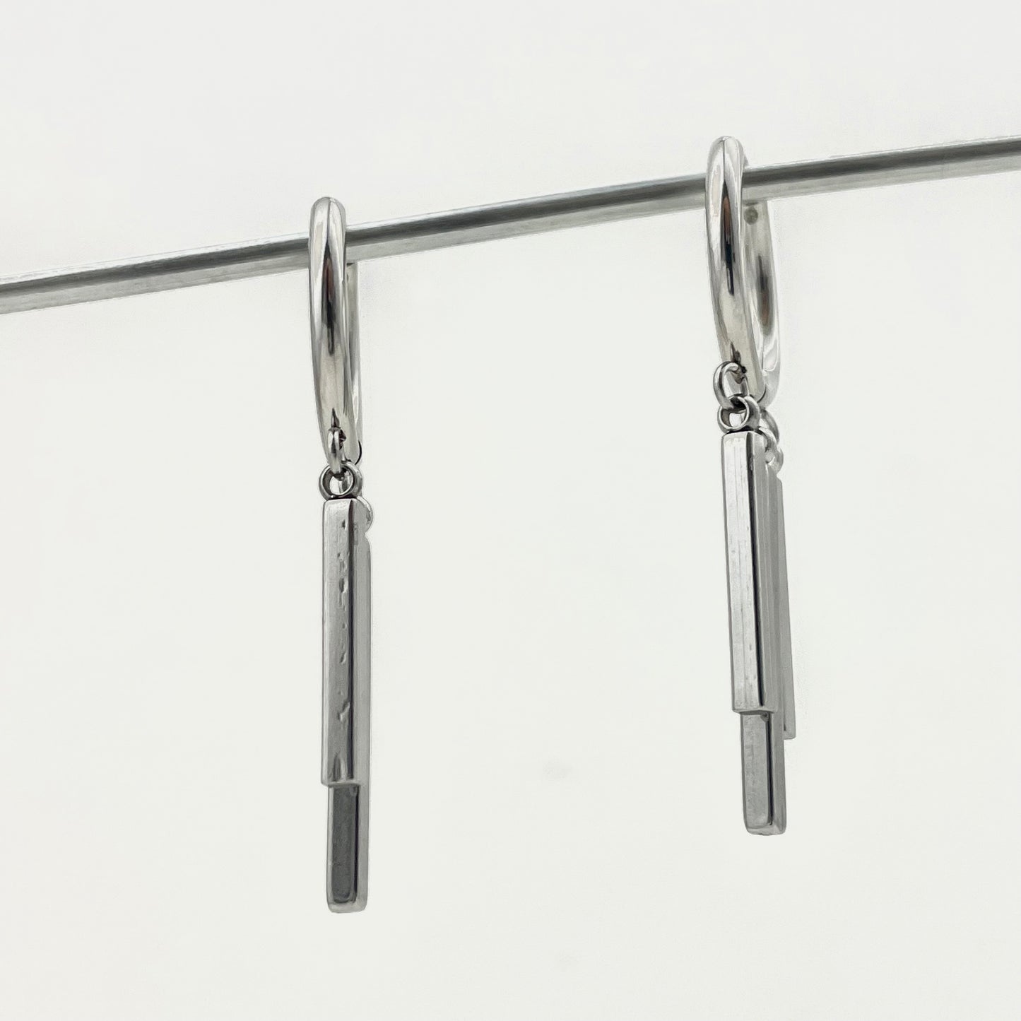 Titanium Waterproof Earring Chain Pendant Earrings
