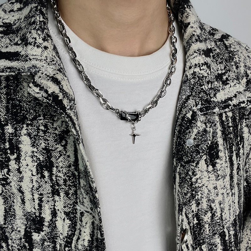 Black Gemstone Necklace