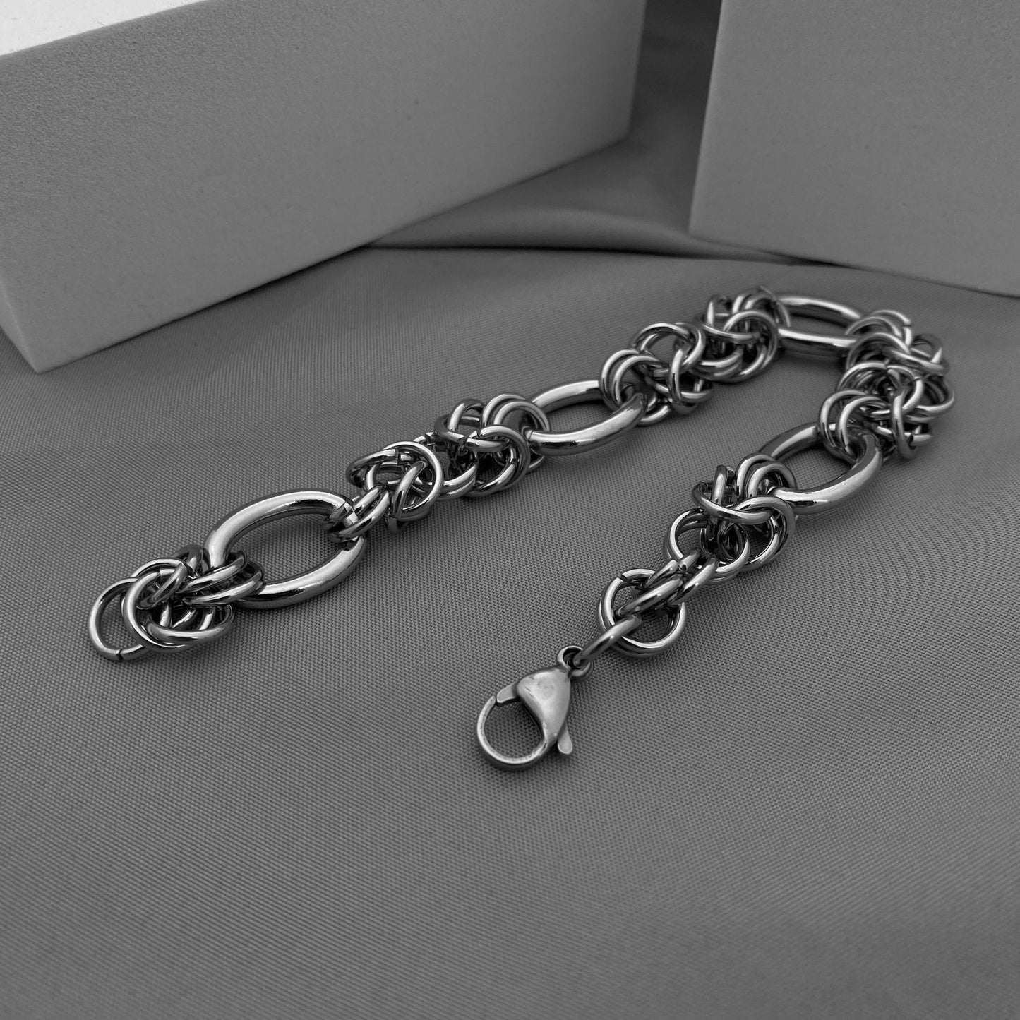 Circle Loop Stainless Steel Bracelet