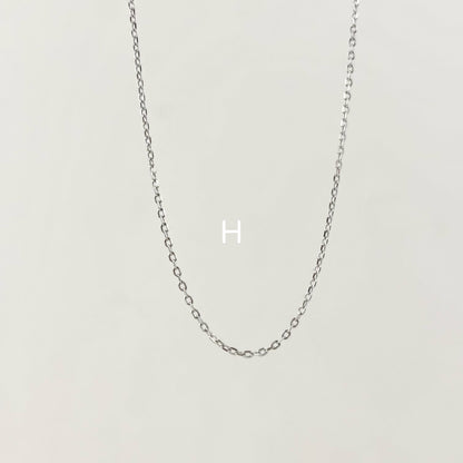 S925 Sterling Silver Extremely Simple Chain 45cm