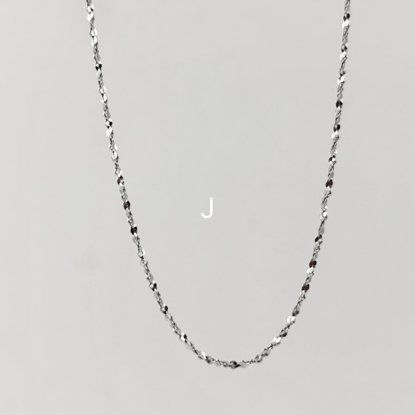 S925 Sterling Silver Extremely Simple Chain 45cm