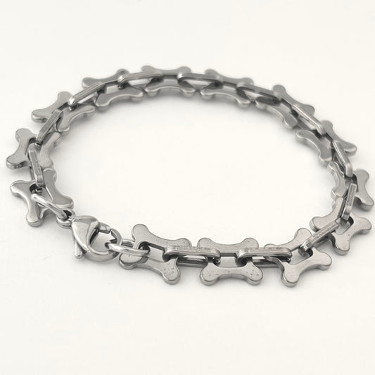 Titanium Steel Smooth Bone Knot Design Bracelet