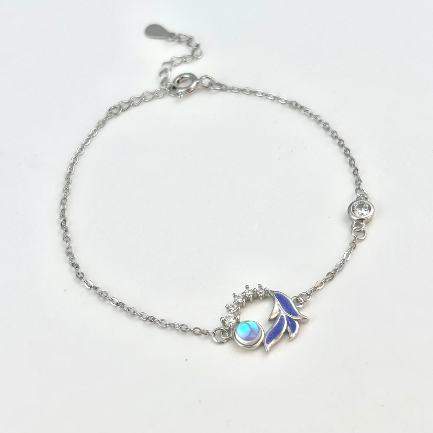 S925 Sterling Silver Lapis Lazuli Bracelet