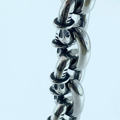 Titanium-Steel Waterproof Chunk Nail Bracelet