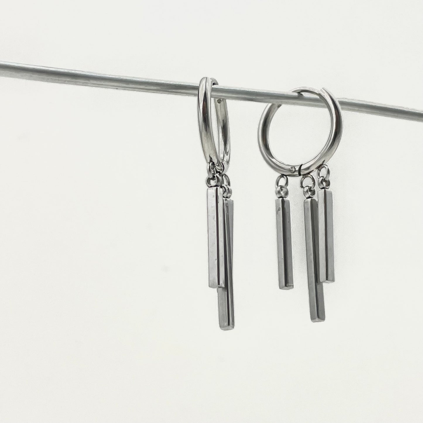 Titanium Waterproof Earring Chain Pendant Earrings