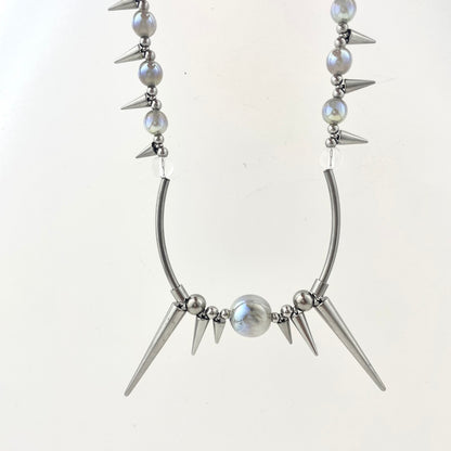 Titanium Waterproof Rivet-Joined Necklace