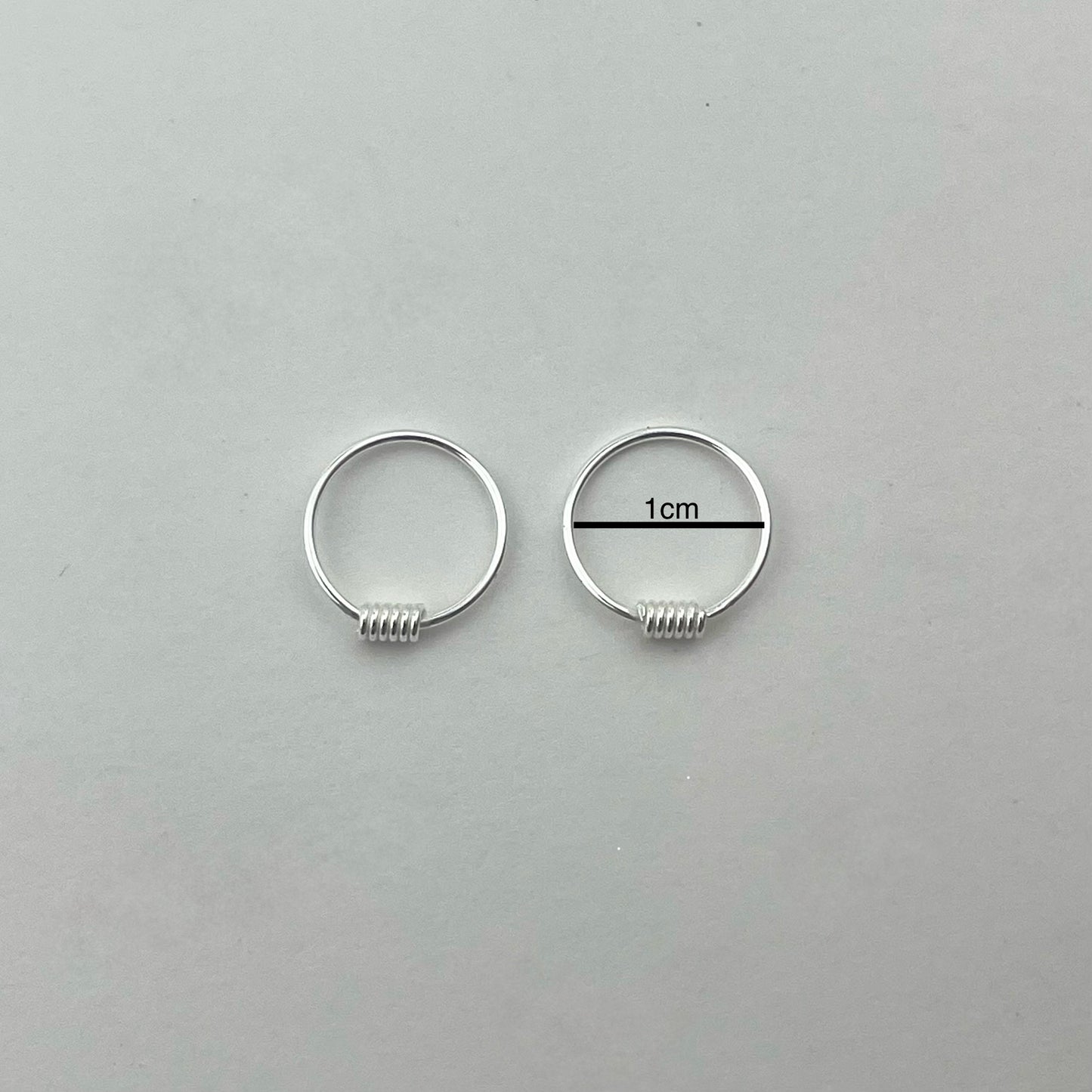 S925 Sterling Silver Hoop Earrings