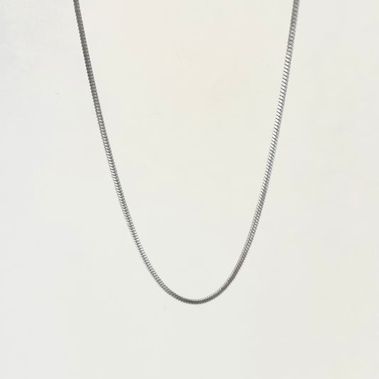 Titanium-Steel Waterproof Snake-Bone Necklace