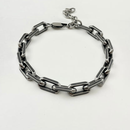 Titanium-Steel Waterproof Beveled-Edge Bracelet