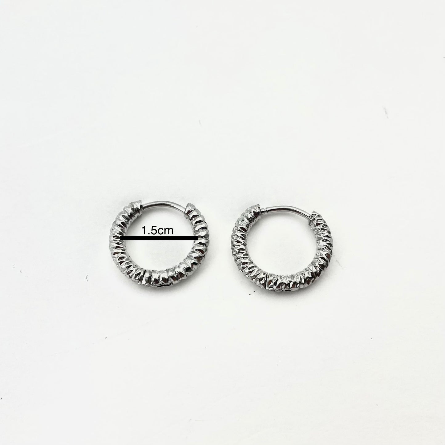 Simple Titanium Waterproof Earring Hoop
