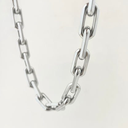 Cross Buckle Bar Titanium Necklace