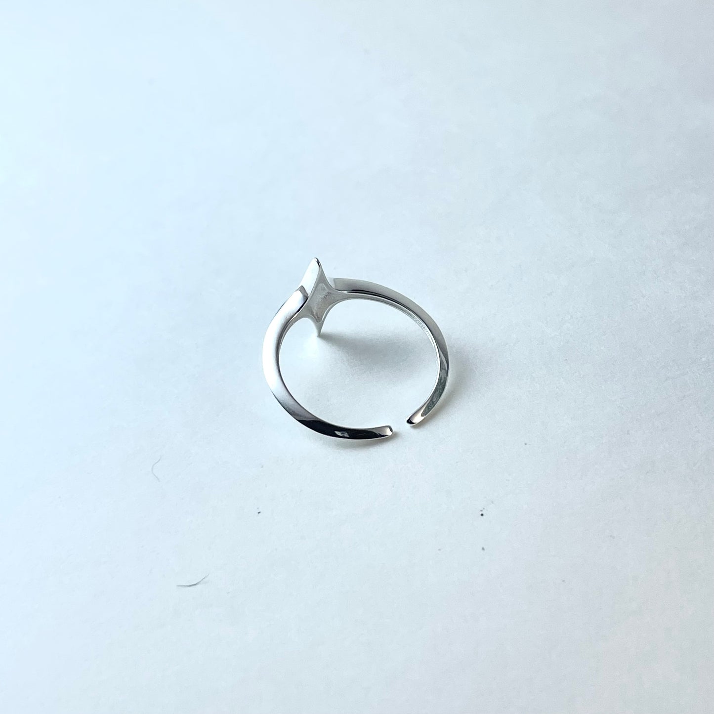 S925 Sterling Silver Minimalist Star Ring