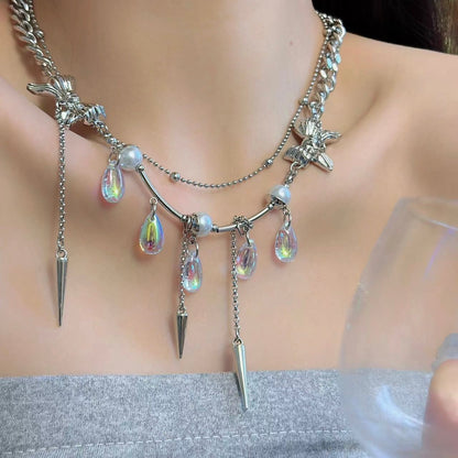 Waterdrop Necklace Choker