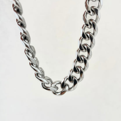 Titanium-Steel Waterproof Cuban Bracelet