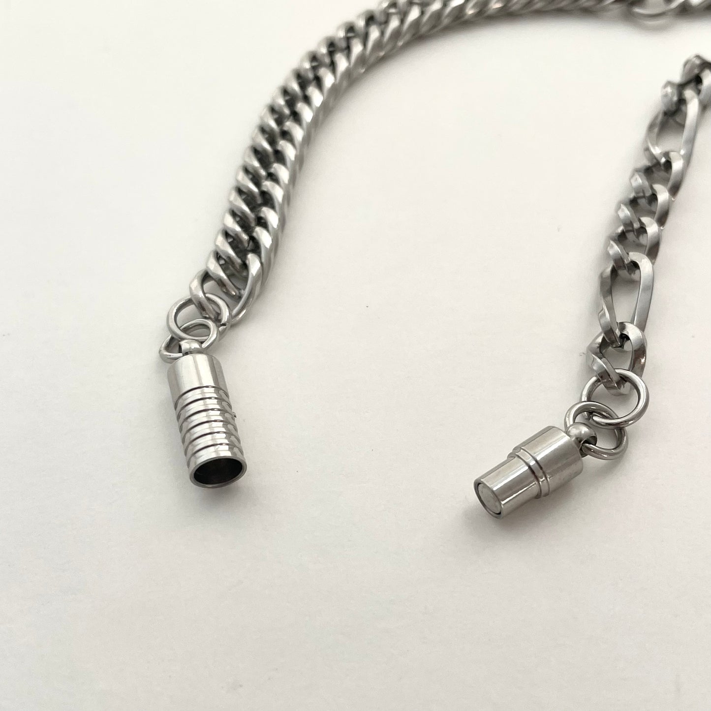 Titanium Steel Cylinder Link Bracelet
