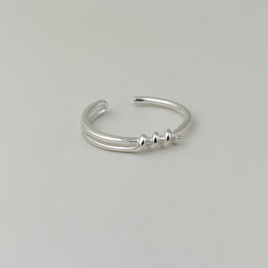 S925 Sterling Silver Elegant Wrap Ring