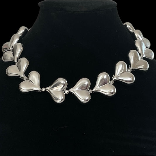 Heart Choker Necklace