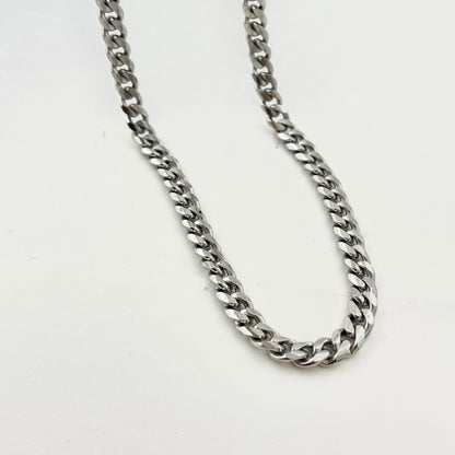 Titanium-Steel Waterproof Minimalist Cuban Necklace