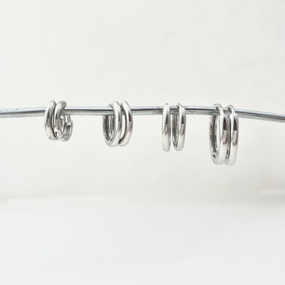 S925 Sterling Silver Classic Earrings Hoop