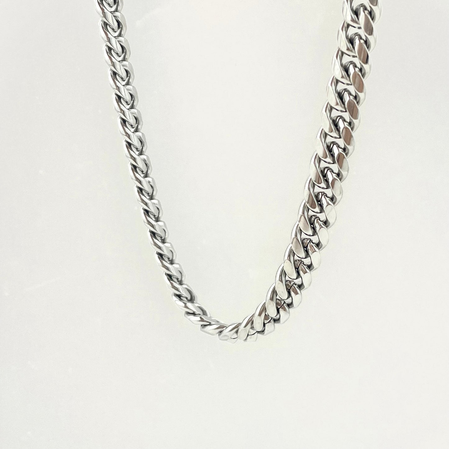 Titanium Waterproof 8mm Cuban Chain