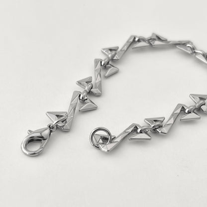 Z Letter Patchwork Bracelet