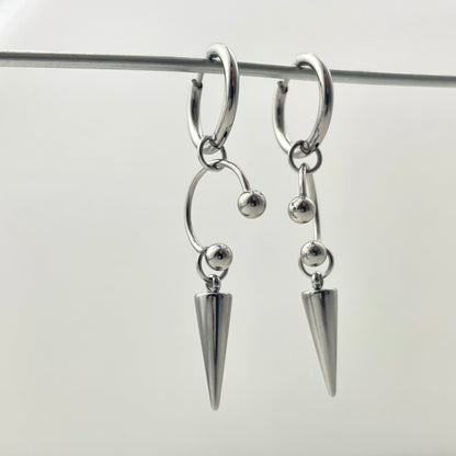Horseshoe Rivet Stud Earrings
