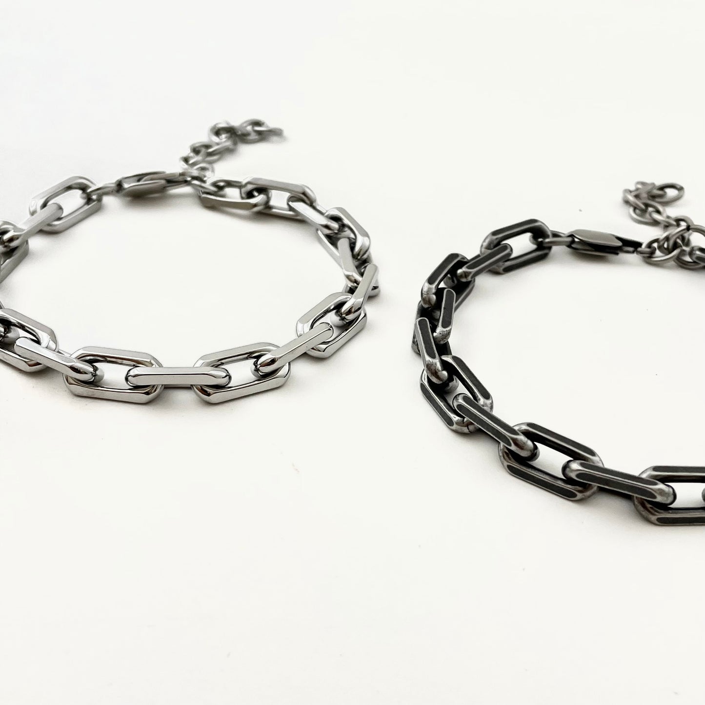 Titanium-Steel Waterproof Beveled-Edge Bracelet