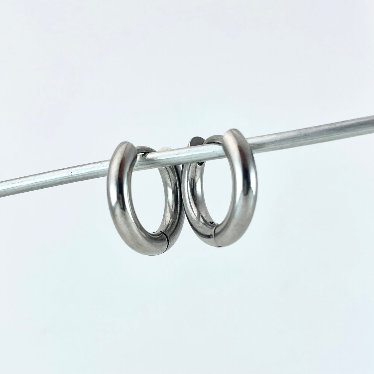 Titanium-Steel Waterproof Minimalist Chunky Earrings