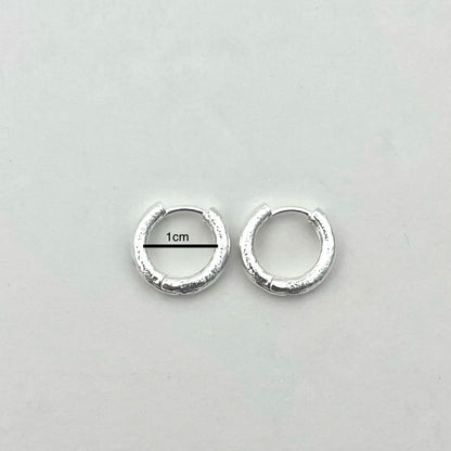 S925 Sterling Silver Textured Ring