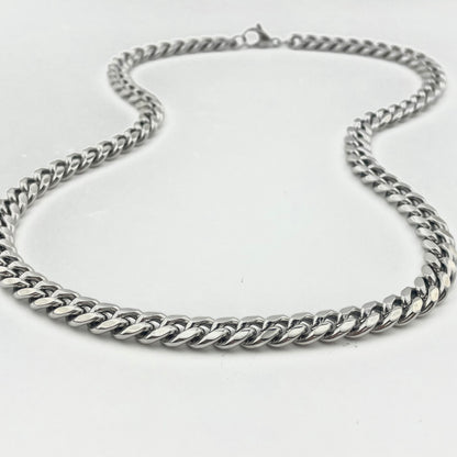Titanium Waterproof 8mm Cuban Chain
